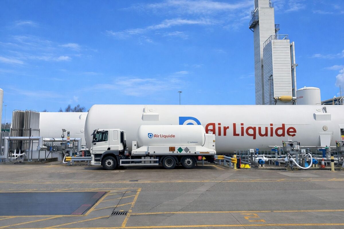 Air Liquide UK vehicles